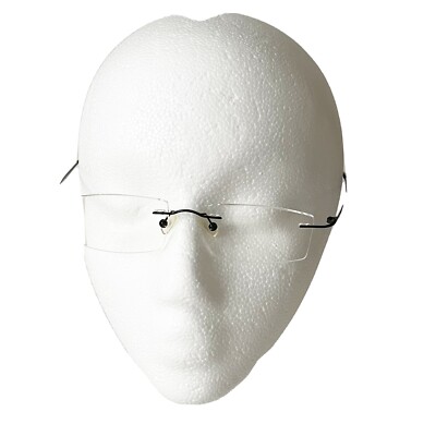 SOHO Eyewear Italy Rimless Unisex Frame SH 70/859 Black 48-19-135 Lightweight