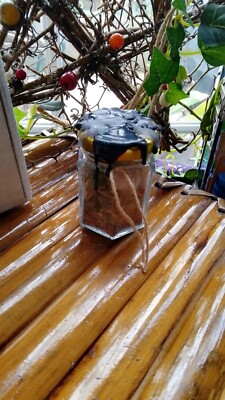 Hexenheim Schutzglas/Flasche, Handarbeit