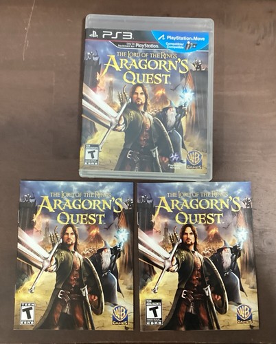 Lord of the rings: Aragorn's quest-PS3 complete VG condition with manual Tested