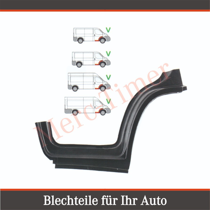Lamiera di riparazione per porta Peugeot Boxer 2006