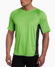 Kanu Surf Men's Rashguard Swim Shirt Green Size M 00966