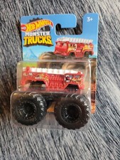 Hot Wheels Monster Truck 5 Alarm Fire Engine Red Ladder Truck Mattel 2022