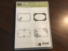STAMPIN UP Stamp Set - FOUR FRAMES- 123442 - Set Of 4 Stamps