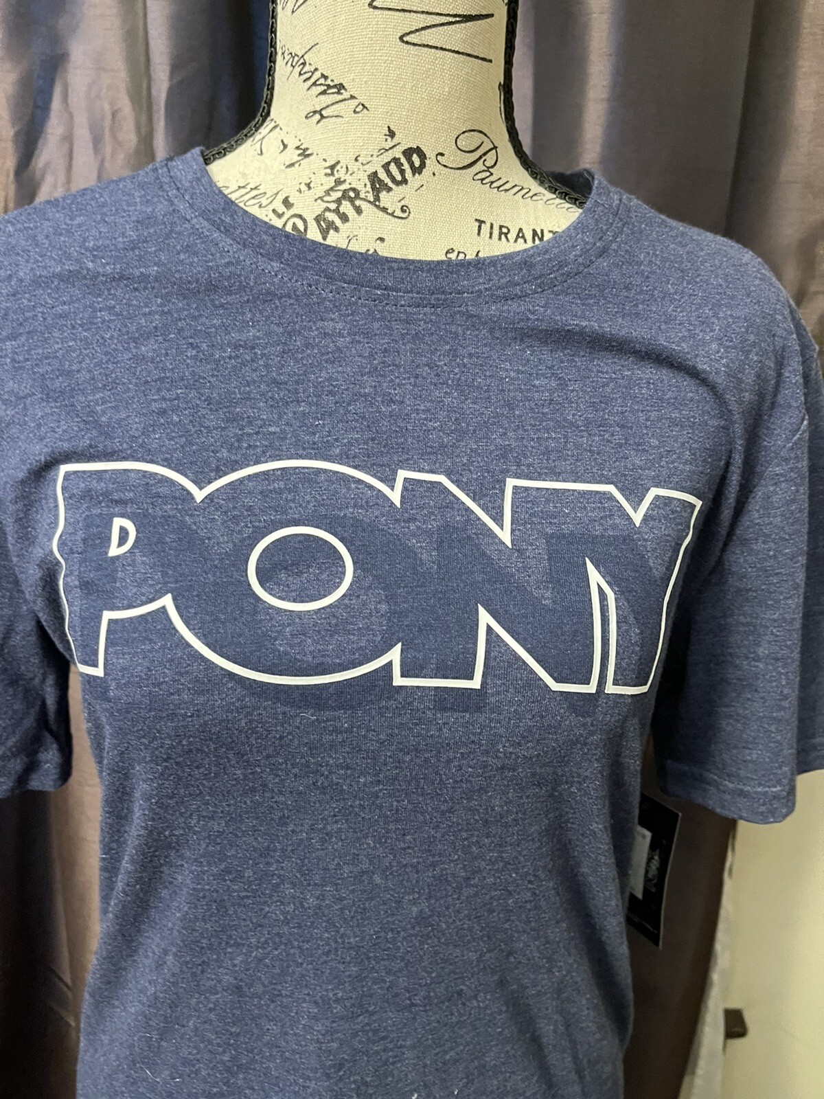 t shirt pony uomo tg s nuova con etichetta reg prezzo 45€ blu