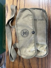Vintage Boy Scouts First Aid Bag With Supplies