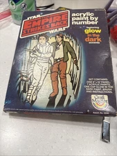 1980's Empire Strikes Back Paint by Number NIB 1 sealed