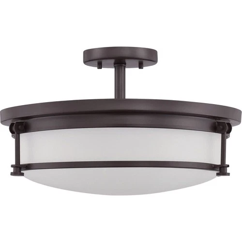 Sailor - 4 Light Semi-Flush Mount-Western Bronze Finish Semi-Flush Mount Quoizel - Picture 3 of 9