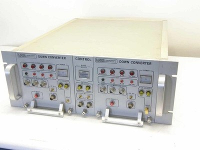 LNR DC4-D1 Down Converter 19'' 4U Rack SMI SM7-219-1 - No Power - As Is For Parts