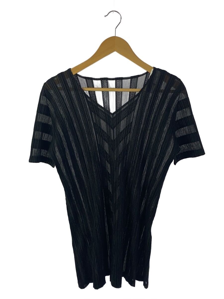 Womens PLEATS PLEASE PLEATS PLEASE ISSEY MIYAKE Short Sleeve T Shirt 3 Polyester