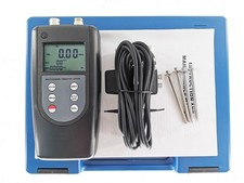 3D Vibration Meter Tester Double Channel Vibrometer Gauge
