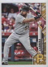 2020 Topps Gold Stars Melky Cabrera #313 0c4