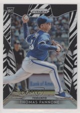 2019 Panini Prizm Tier III Zebra Prizm 65/99 Thomas Pannone #237 3t2