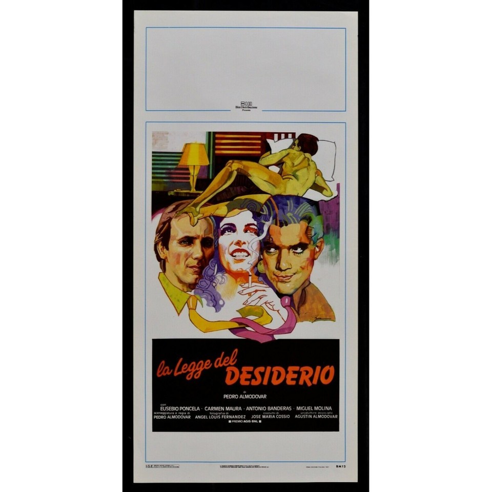 Locandina di La legge del desiderio (1987)