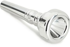 Bach 342 Classic Series Silver-plated Flugelhorn Mouthpiece - 3D