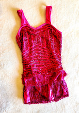 Curtain Call Dance Costume Child Large CL Ballet Leotard Aerialist Unitard