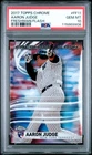 2017 TOPPS CHROME FRESHMAN FLASH #FF11 AARON JUDGE ROOKIE RC PSA 10