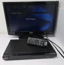 SONY DVP-SR500H Upscaling CD/DVD Player HDMI W/Remote Tested Works