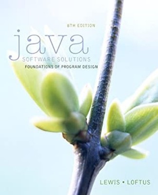 Java Software Solutions Paperback John, Loftus, William Lewis