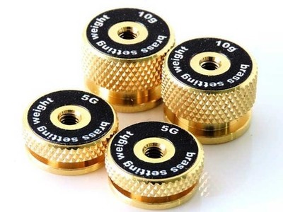 WRAP-UP NEXT 0821-FD Messing-Einstellgewichte (10 g x 2 / 5 g x 2)