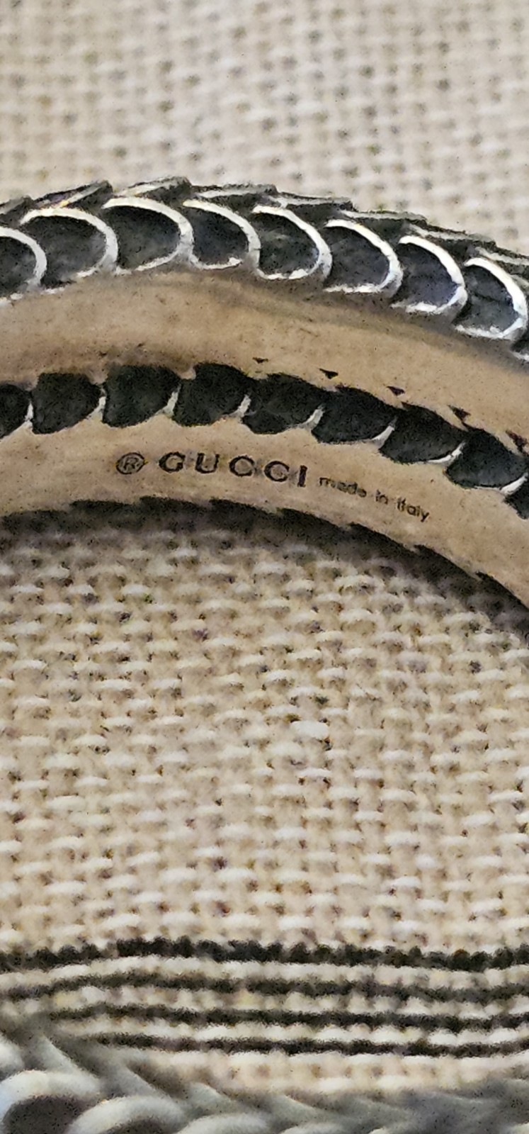 Gucci Garden Snake Ring, Size 25 image 9