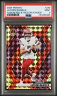 2025 PANINI MOSAIC FUSION RED & YELLOW CHOICE #232 JAYDEN DANIELS 24/89 PSA 9