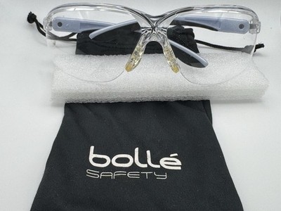 Bolle Safety Glasses, Clear Lense
