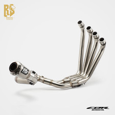 Scarico completo acciaio inox argento per Honda CBR650R / CB650R 2021 21-2023 23