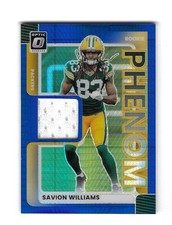 SAVION WILLIAMS 2025 DONRUSS OPTIC 