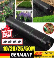 Unkrautvlies 20/25/50m Rolle Wurzelsperre Gartenvlies Unkrautfolie Mulchvlies