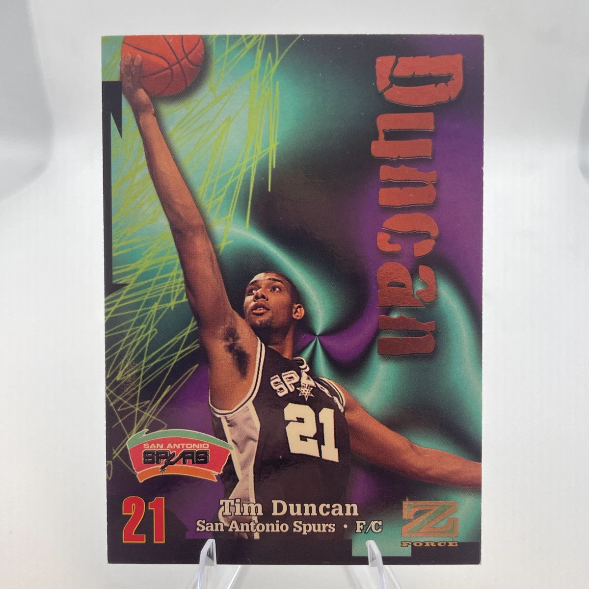 1997-98 Skybox Z-Force - Tim Duncan #111 for sale | eBay