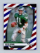 2024 Panini Prizm #239 Keith Byars Red White and Blue