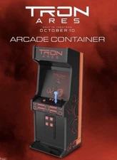 Tron Ares retro LED Arcade Popcorn Bucket. NEW! SHIPS NOW!!