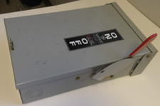 GENERAL ELECTRIC GENERAL DUTY SAFETY SWITCH 60AMP 240V.AC P/N: TG4322R