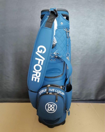 G FORE Caddy Bag Golftasche blau neu mit Etikett PU 4,7 kg aus Japan kostenloser Versand - Bild 4 von 8