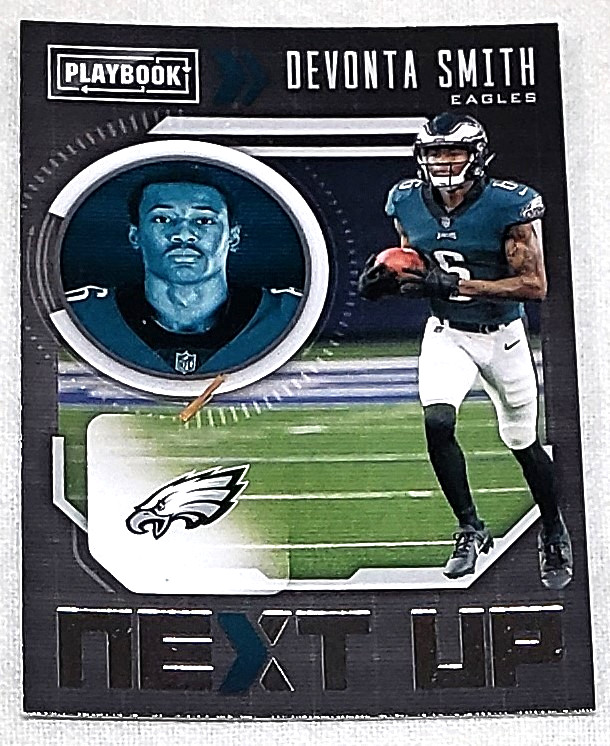 DeVonta Smith Panini Playbook Next Up #NXTDVS Base