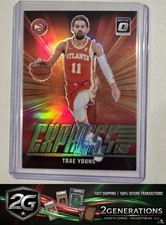 2019-20 Donruss Optic #17 Trae Young Express Lane Lime Green #/149