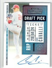 2020 Panini Contenders CADE CAVALLI Draft Pick Ticket AUTO!