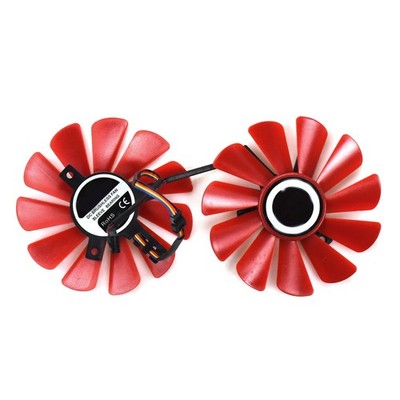 2pcs/Set 87mm Fan for XFX RX 570 RX 580 RS GPU Graphics Card Video Cooling 4 pin