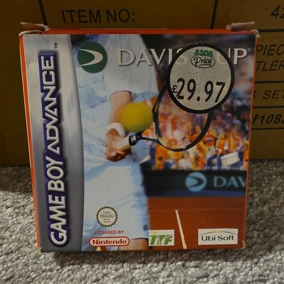 Davis Cup Nintendo Gameboy Advance Video Game Manual PAL Boxed - Image 1 of 4