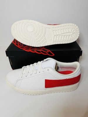 NIKE AIR JORDAN 1 CENTRE COURT “WHITE-UNIVERSITY” SZ M 8.5 | W 10