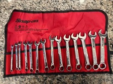 Snap On 14 Pc Metric 6-19mm Short Combination Wrench Set C142 SPB-MS 363956