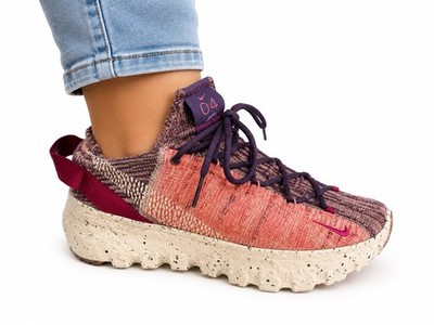Nike Space Hippie 04 Women s RShoes Pink Purple Crater Foam Sustainable Sneakers