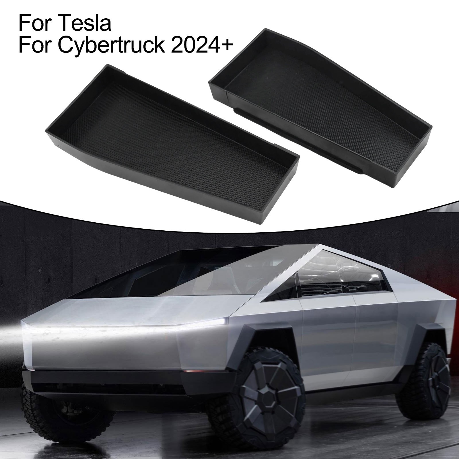 Convenient Door Handle Organizer for Tesla Cybertruck 2024 Accessories