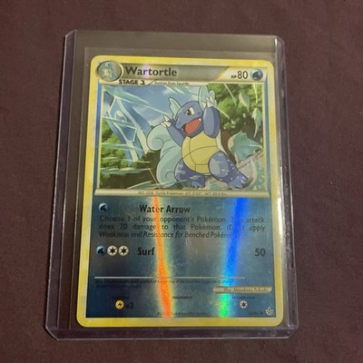 Pokemon Card - Wartortle Unleashed 42/95 Uncommon Reverse Holo MP