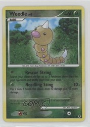 Weedle 86/111 Rising Rivals Reverse Holo