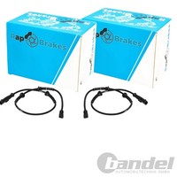 2X Rap ABS-SENSOR Raddrehzahl Vorne Passend FüR Dacia Logan Sandero Renault Clio