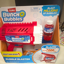 ZURU Bunch O Bubbles Motorized Bubble Blaster Bubble Gun Toy for Kids Age 4-7