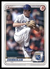 2020 Bowman Draft 1st Paper Christian Chamberlain