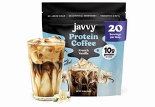 java protein coffee French Vanilla 