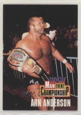 1995 CARDZ WCW Main Event Championship Arn Anderson #96 0d5r